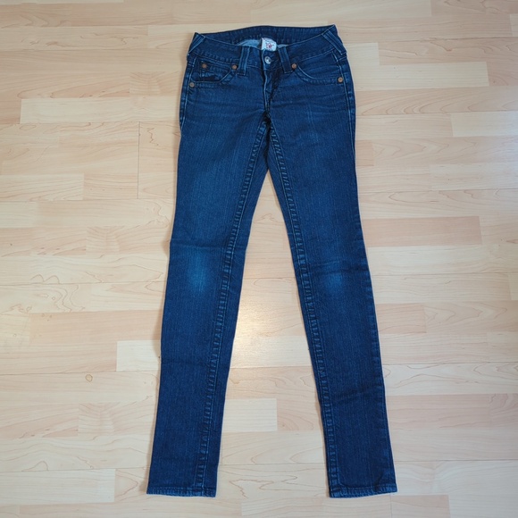 True Religion Julie Flap Pocket Skinny Jeans - Picture 4 of 16